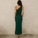 Asymmetrical Ruffle Maxi Dress for Women