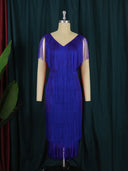 Chic Fringe Dress for Women