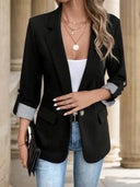 Chic Striped Women's Blazer for Any Occasion