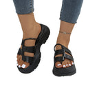 Women's Comfortable Strap Sandals with Fashionable Profile and Non-Slip Sole by Heidi-Mode