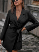 Chic Women's Wrap Dress in Stylish Design