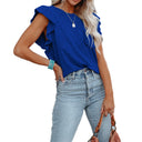 Chic Ruffle Detail Blouse for Women