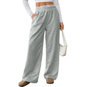 Chic Women's Long Pants with Elastic Waistband