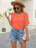 Plus Size Women's T-Shirt in Stylish Designs