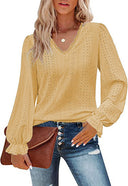 Romantic Embroidered Ladies' Blouse