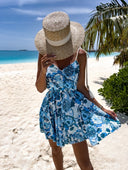 Floral-Print Breezy Beach Dress for Women