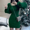 Chic Women's Knit Dress for Everyday Wear