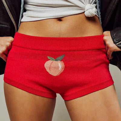 Fruit Print Women's Boxers for Fun Style