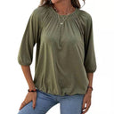 Women's Romantic Puff Sleeve Blouse