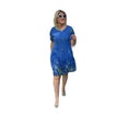 Floral Print Women's Dress with Unique Design