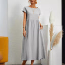 Elegant Women's Maxi Dress in Soft Fabrics