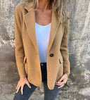 Chic Women's Blazer in Fine Textured Fabric