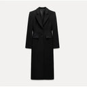 Chic Long Blazer with Slim Fit and Classic Style
