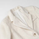 Chic Faux Fur Blazer with Functional Pockets