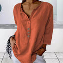 Chic Women's Blouse with Button Placket