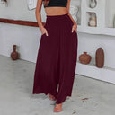 Stylish Women's Palazzo Pants with Elastic Waist