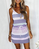 Chic Summer Dress with Pencil Waist and Handy Pockets