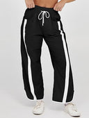 Women's Chic Lounge Pants with Stylish Side Inserts