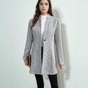 Chic Textured Blazer for Women
