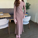 Chic Maxi Dress with Flared Sleeves for All Occasions