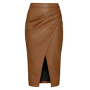 Vegan High-Waisted Wrap Skirt for Women