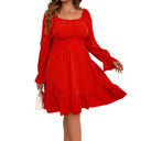 Chic Women's Dress with Statement Sleeves