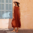 Chic Women's Summer Dress with Side Slits