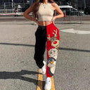 Whimsical Snowman Design Women's Trousers