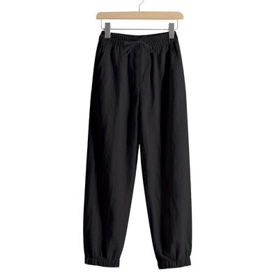 Women's Relaxed Fit Leisure Pants with Adjustable Waist