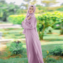 Floral Lace Trim Maxi Dress for Women
