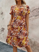 Floral Women's Dress for Everyday Wear