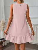 Summer Ruffled Hem Dress for Women