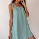Chic Spaghetti Strap Summer Dress for Women