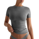 Women's Round Neck Short Sleeve Tee