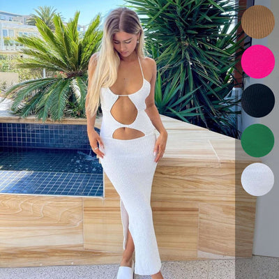 Stylish Women's Cut-Out Bodycon Dress