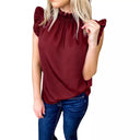 Ruffle Detail Women’s Blouse – Chic Style