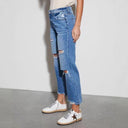 Trendy Distressed Women’s Mom Jeans