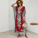 Boho Chic Summer Dress with Unique Pattern