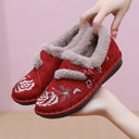 Charming Floral Design Women's House Slippers
