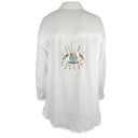 Women's Stylish Beach Blouse with Eye-catching Design