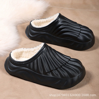 Women's Cozy Slippers with Plush Interior and Non-Slip Sole