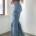 Stylish Women's Cargo Jeans for Everyday Wear