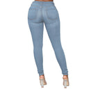 High-Waist Skinny Denim Jeans for Women