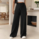 Chic High-Waisted Women’s Trousers
