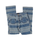 Chic Women's Jeans with Stylish Stripe Design