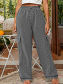 Elastic Waist Women's Cargo Trousers