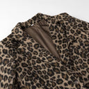 Stylish Leopard Print Blazer for Women