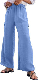 Chic Women's Cargo Pants in Soft Jersey