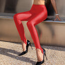Shimmering High-Waisted Leggings for Women
