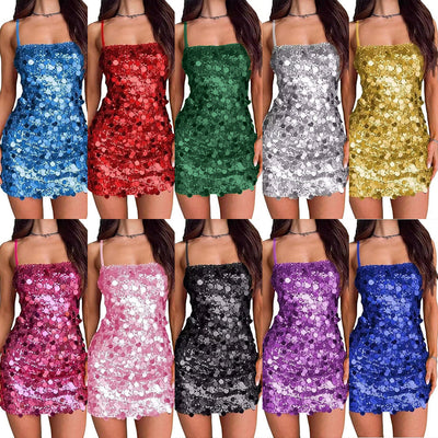 Spiral Pattern Mini Dress with Spaghetti Straps